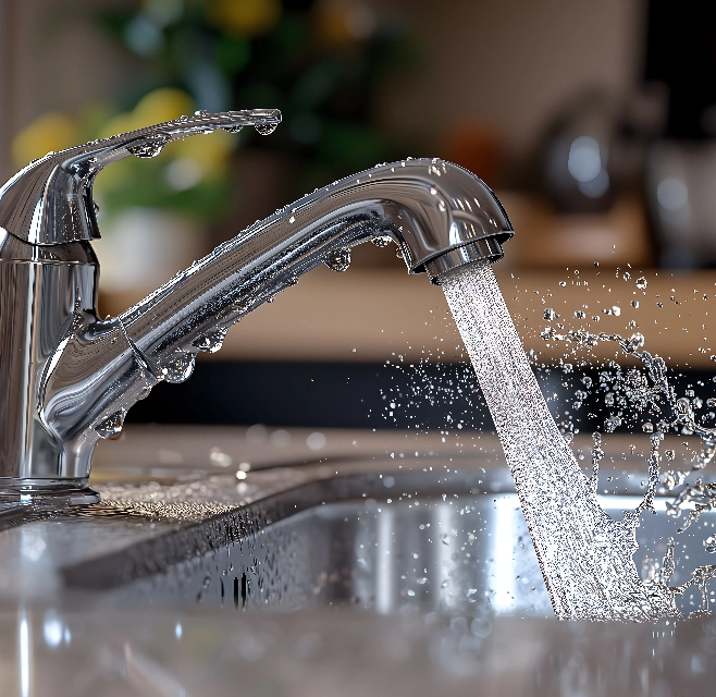 キッチンの蛇口から水が止まらない